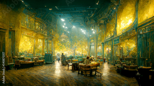 Impressionist restaurant