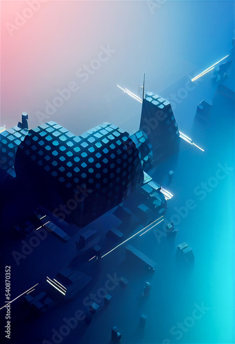 Futuristic background