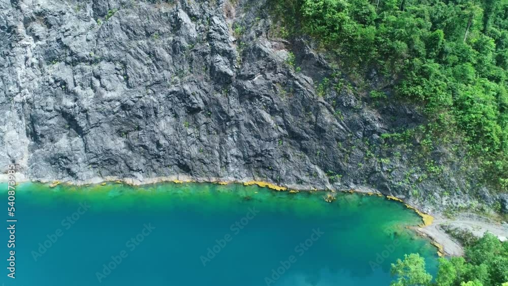 Aerial view lake or pond Amazing view of beautiful fresh and virgin nature in sunny good weather day High quality video from Drone camera Top down beautiful water surface Aerial view lake or pond Amazing view of beautiful fresh and virgin nature in sunny good weather day High quality video from Drone camera Top down beautiful water surface