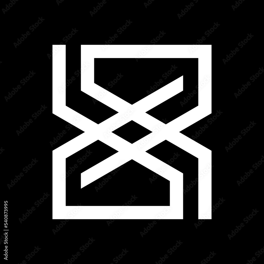 Modern logo design, icon with lines vector template Modern logo design, icon with lines vector template