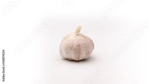 Garlic isolated on white background