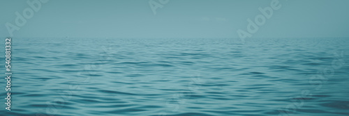 Beautiful vivid blue ocean image showing the ripples