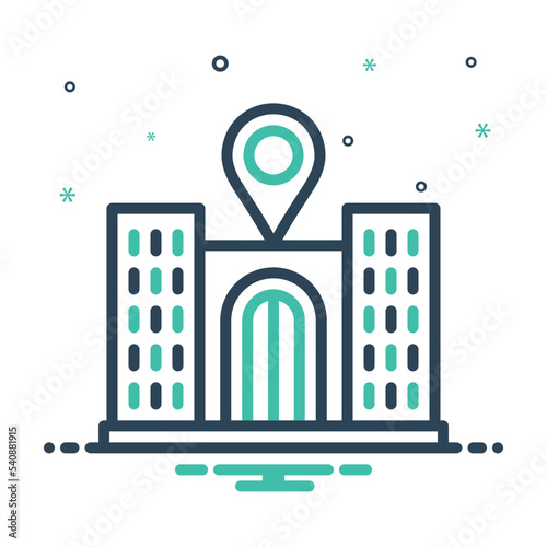 Mix icon for visiting