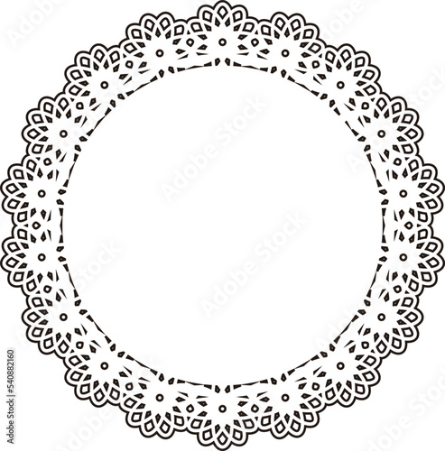 レースコースター(白)