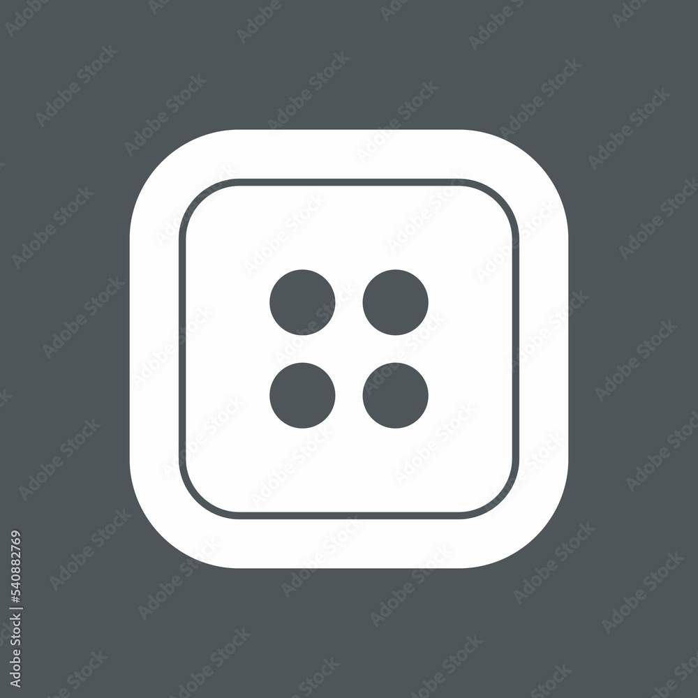 Button clasp sewing quality vector illustration cut Button clasp sewing quality vector illustration cut
