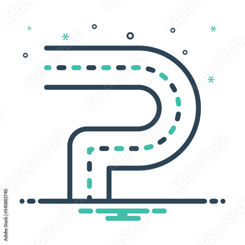 Mix icon for turning