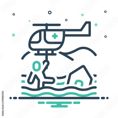 Mix icon for rescue