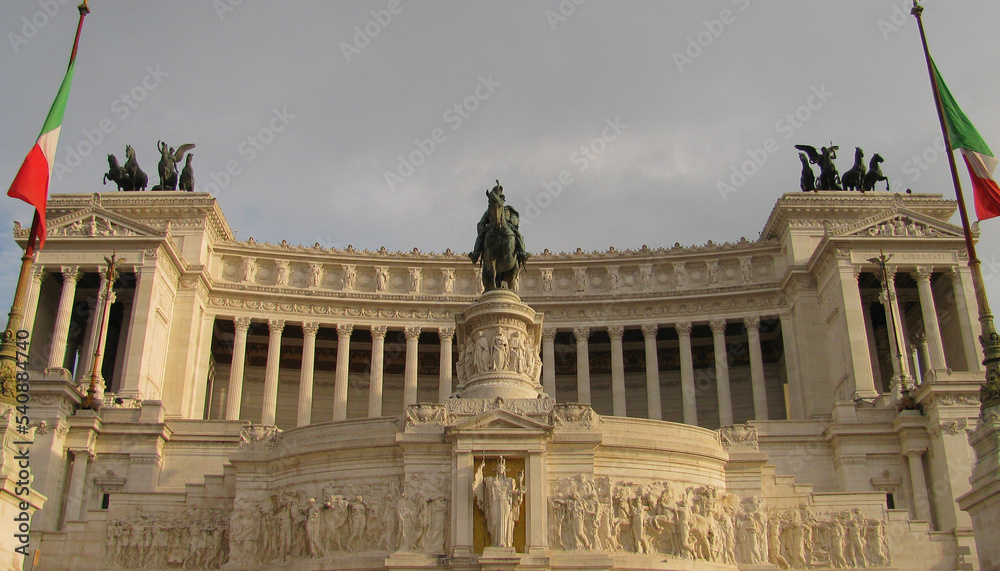Monumento Nazionale a Vittorio Emanuele II Roma - The Victor Emmanuel II National Monument Rome
