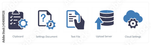 clipboard, settings document
