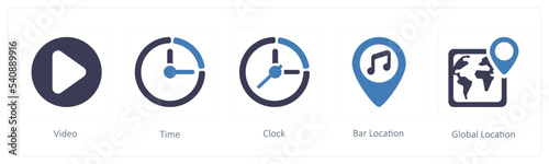 video, time, clock, bar location