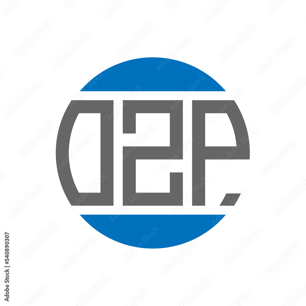 OZP letter logo design on white background. OZP creative initials circle logo concept. OZP letter design. OZP letter logo design on white background. OZP creative initials circle logo concept. OZP letter design.