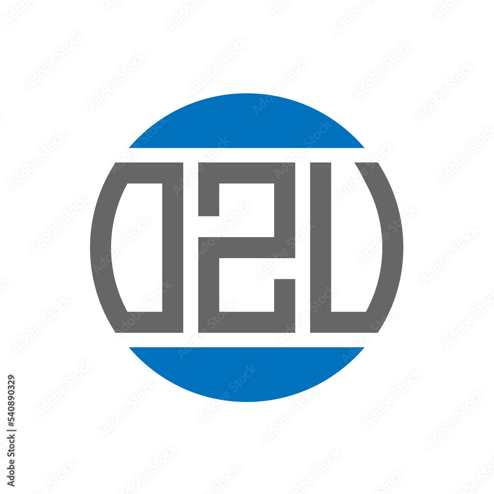 OZV letter logo design on white background. OZV creative initials circle logo concept. OZV letter design. OZV letter logo design on white background. OZV creative initials circle logo concept. OZV letter design.