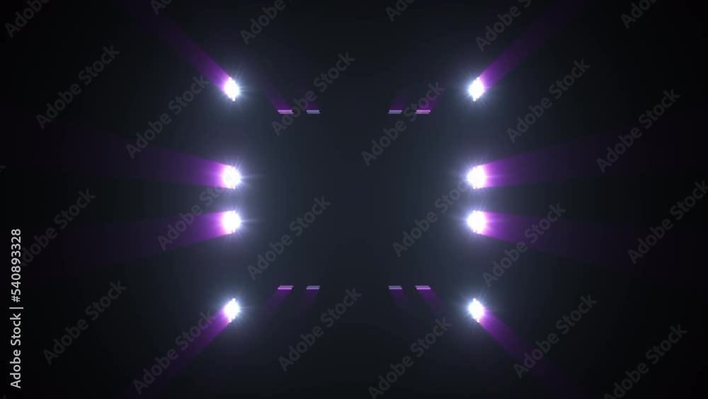 Concert Elements Panel with the LED bulb. 4k Abstract background art neon scene for green screen footages projector and etc. for disco  party concert  tv show festival or presentation, lights Motion 