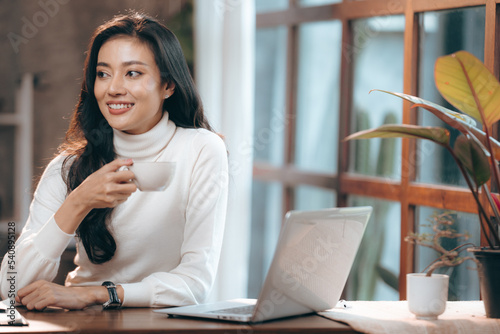 young business freelance wo...