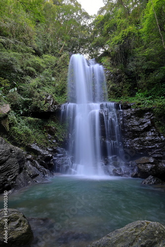 Yunsen Waterfall near the Manyueyuan National Forest Recreation Area in New Taipei City, Taiwan © leochen66