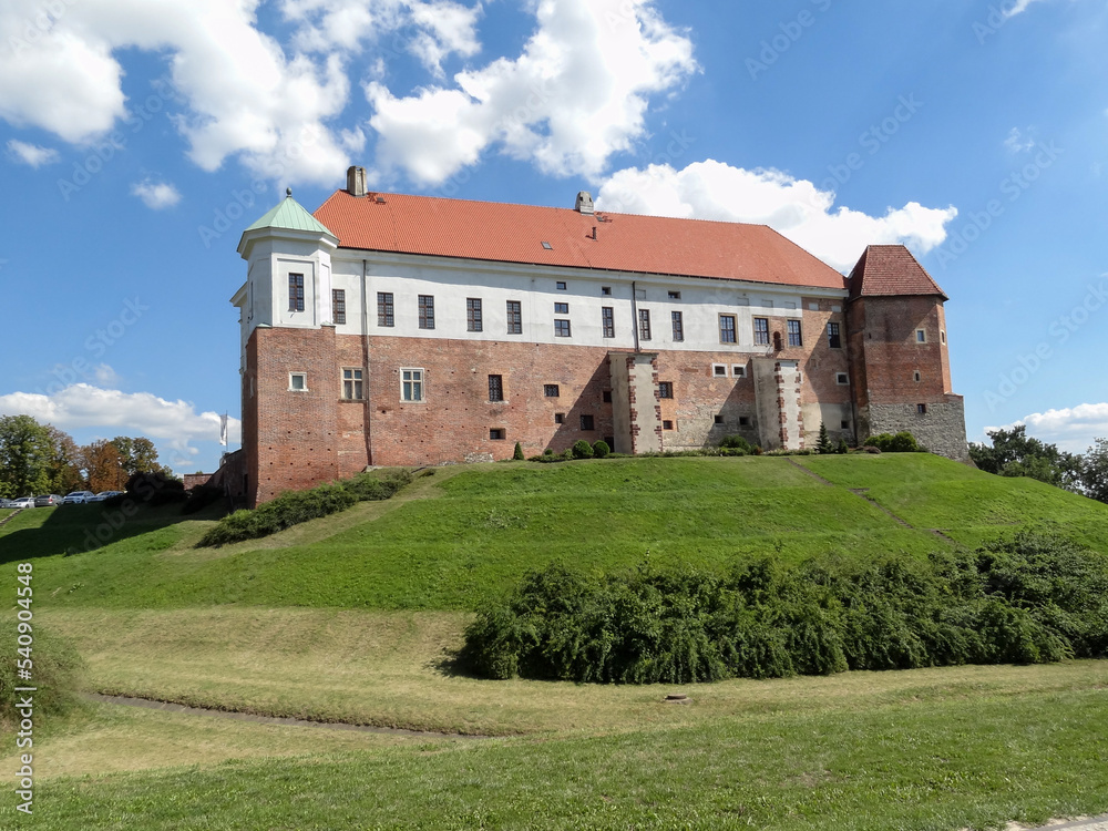 Beautiful castle in Sandomierz