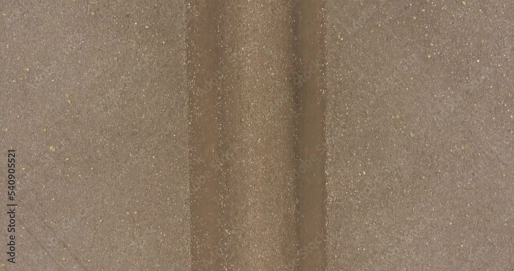 Immense plaine de poussière volcanique