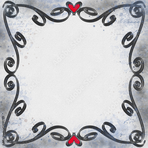 frame with ornament
