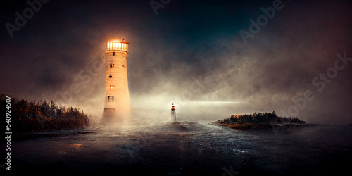lighthouse at coast