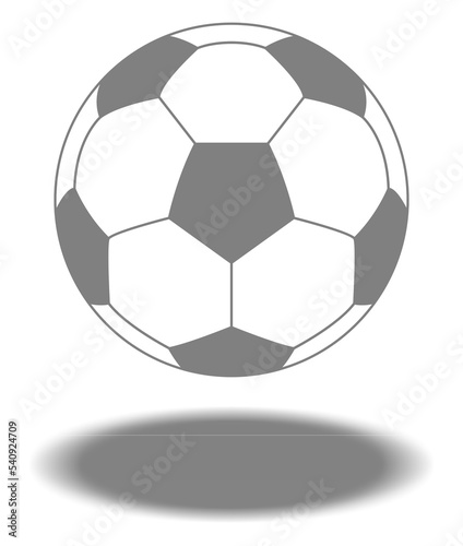 Foot Ball or Soccer Ball Icon Symbol for Art Illustration  Logo  Website  Apps  Pictogram  News  Infographic or Graphic Design Element. Format PNG