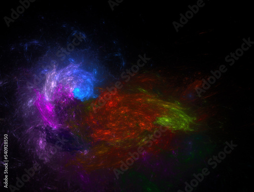 Imaginatory fractal abstract background Image