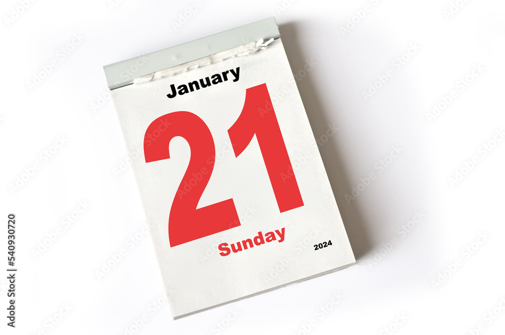 21. January 2024 21. January 2024