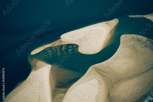 Banc de sable du bassin d'Arcachon photo