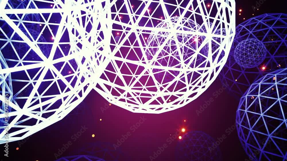 Concert Elements Panel with the LED bulb. 4k Abstract background art neon scene for green screen footages projector and etc. for disco  party concert  tv show festival or presentation, lights Motion 