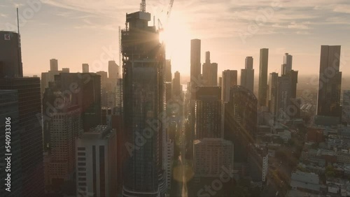 New Sapphire by the Gardens Latrobe Towers Elevating Aerial photo