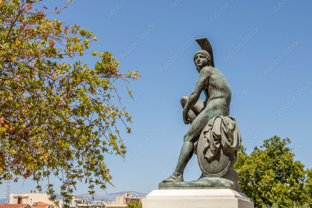 Statue of Theseus a Greek king of Athens