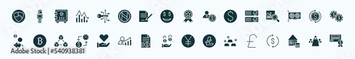 flat filled cryptocurrency icons set. glyph icons such as nem, crypto key, best seller, crypto records, money flow, bitcoin, donation, banking, gold, as, meeting icons.