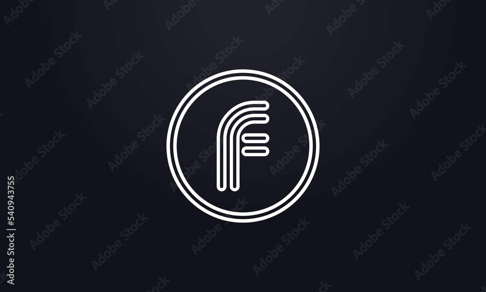 Circle and line logo vector with circle and unique 2d flat icon symbol for brand and business logo letters and alphabets Circle and line logo vector with circle and unique 2d flat icon symbol for brand and business logo letters and alphabets