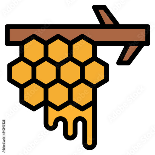 honeycomb beekeeping