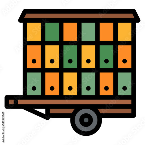 mobile beehive beekeeping