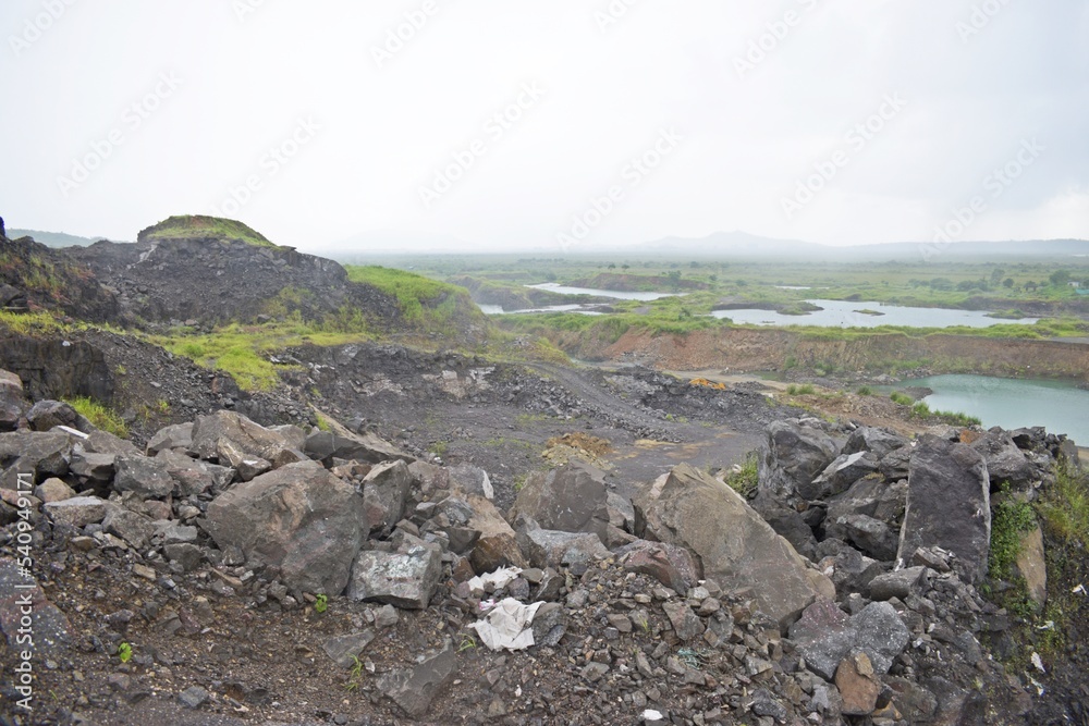 landscape with rocks landscape with rocks
