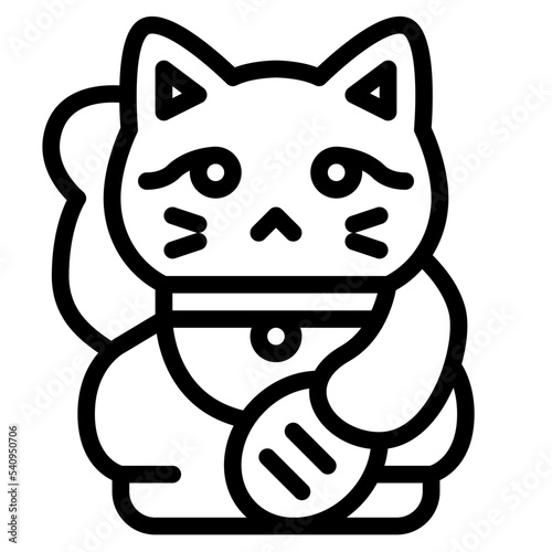 maneki japanese cat