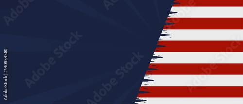 American National Holiday with Copy space Area. Suitable to be placed on content with that theme