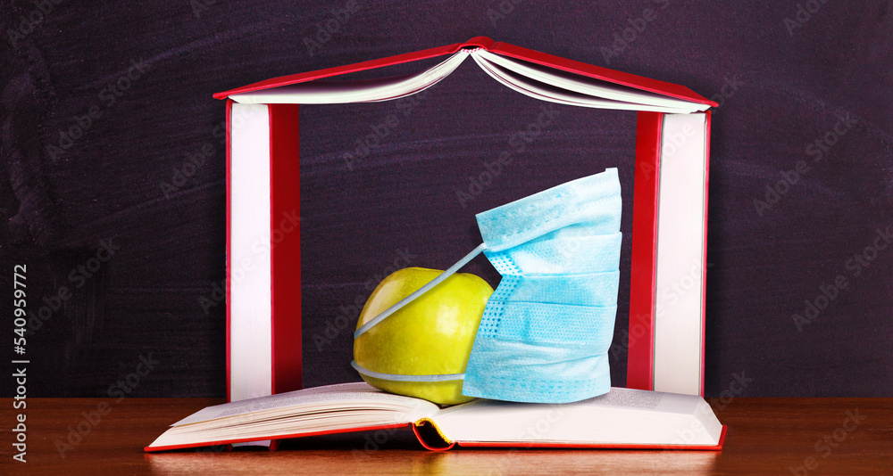 Welcome back to school after corona pandemic Stock Photo | Adobe Stock