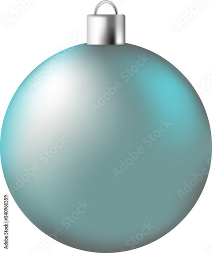 Holiday celebration decoration. christmas ball copy space template.