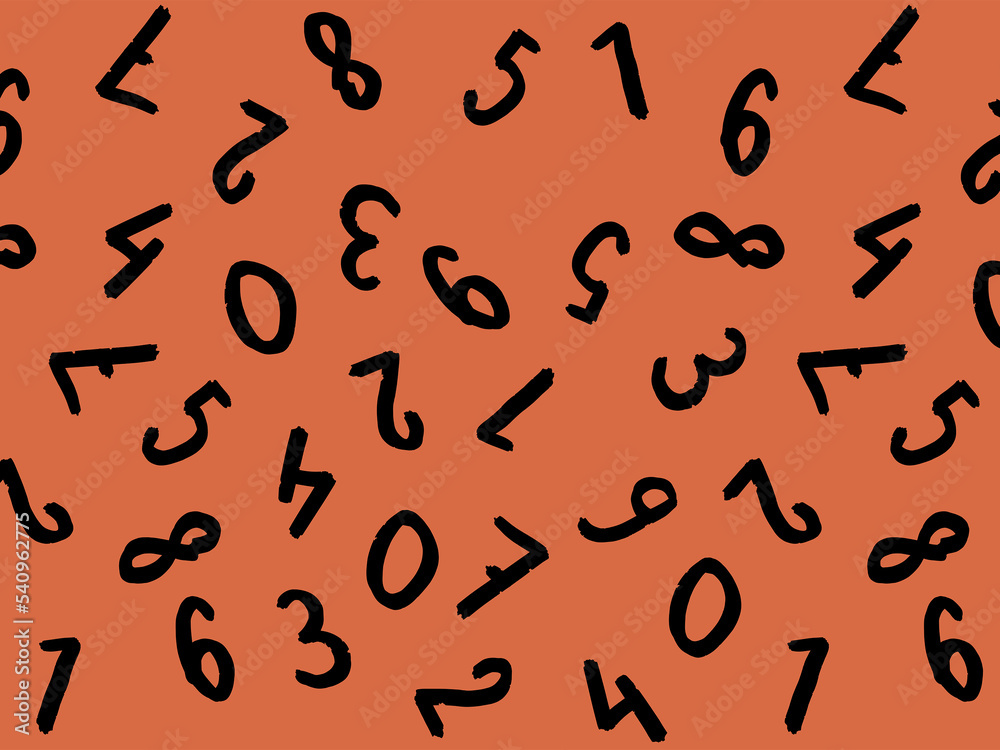 template with the image of keyboard symbols. a set of numbers. Surface template. red orange background. Horizontal image. template with the image of keyboard symbols. a set of numbers. Surface template. red orange background. Horizontal image.