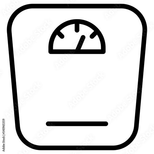 weight scales icon
