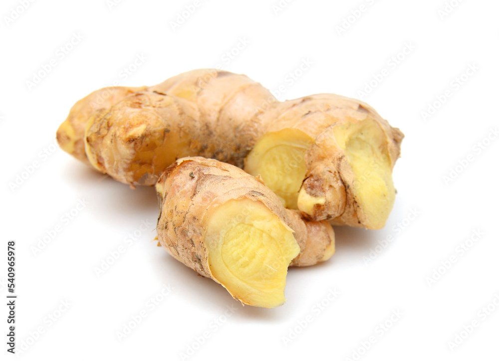 Ginger isolated on white background