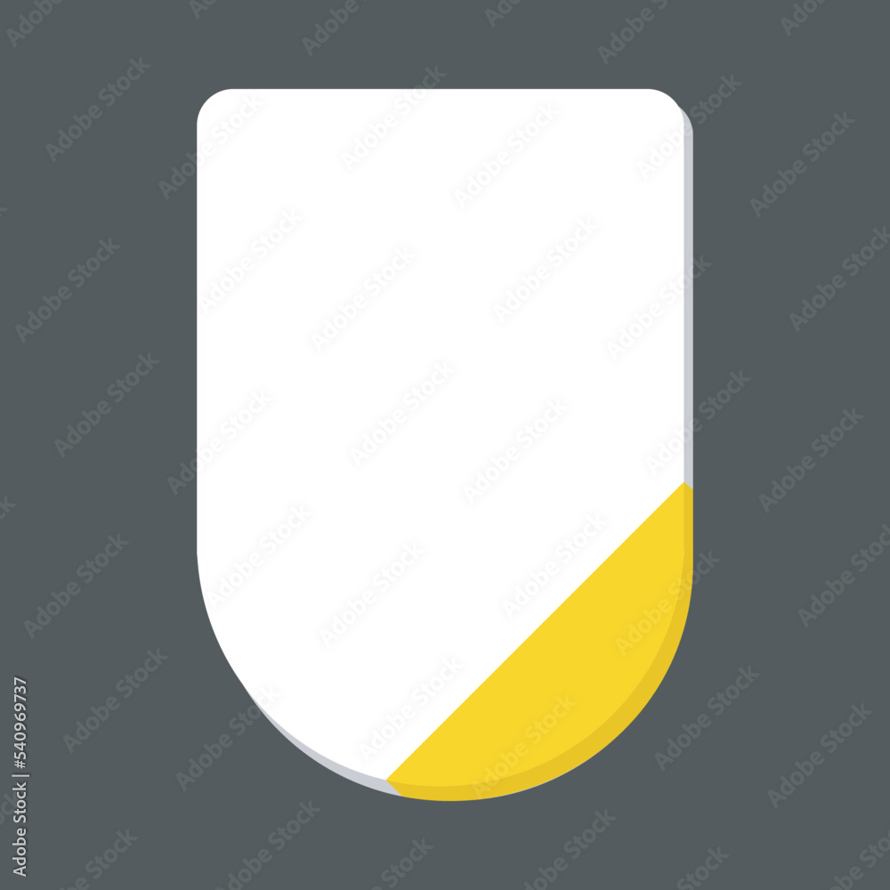 White and Yellow Business Badge 2 White and Yellow Business Badge 2