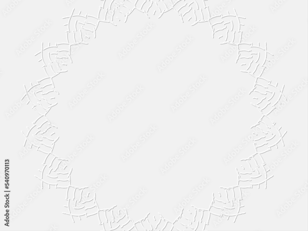 black and white frame