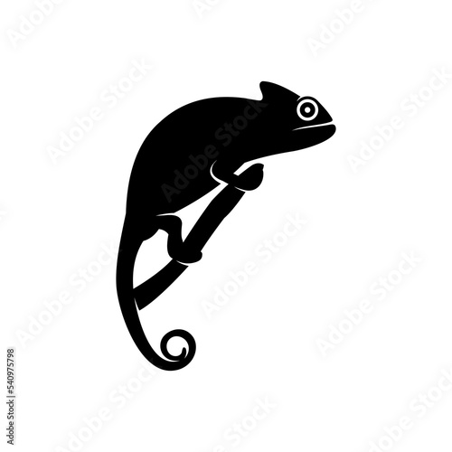 chameleon vector logo