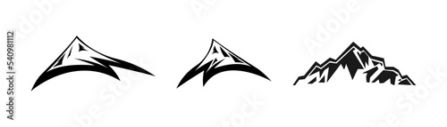 Rock icon. Vector illustration.