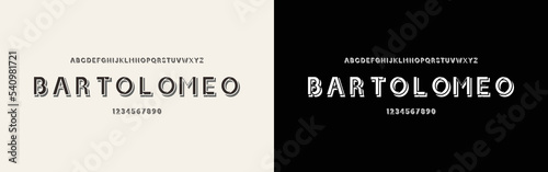 Classic Font. Upper case Regular Typography urban style monochrome alphabet fonts for fashion, sport, technology, digital, movie, logo design, vector illustration