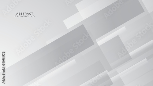 Abstract geometric background with grey and white color