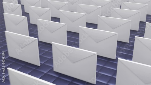 Mass mailing of Internet messages.