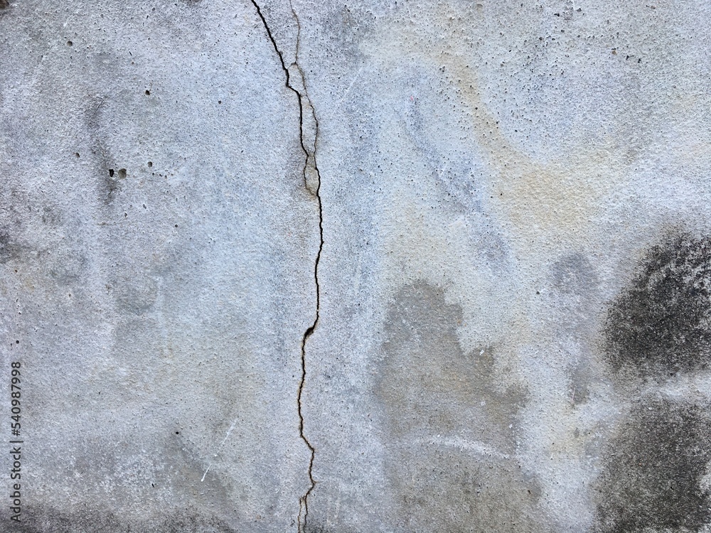 Obraz premium concrete crack wall background